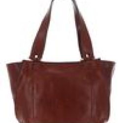 The Bridge Damen Shopper Febe Rindsleder Braun