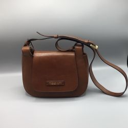 The Bridge Damen Handtasche Rindsleder Braun