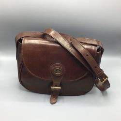 The Bridge Damen Handtasche Rindsleder Braun