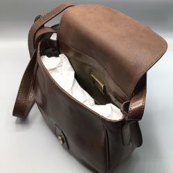 The Bridge Damen Handtasche Rindsleder Braun