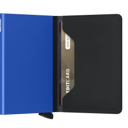Secrid Slimwallet Original Matt Black Blue