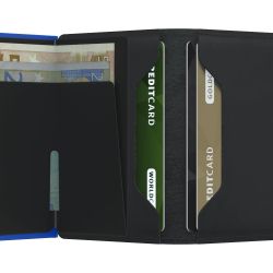 Secrid Slimwallet Original Matt Black Blue