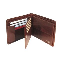 Golden Head Herren Geldbörse Colorado Glattes Rindsleder Tabacco
