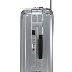 Samsonite Aluminium 4-Rad Trolly 55 cm Silber Reise & Freizeit