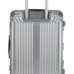 Samsonite Aluminium 4-Rad Trolly 55 cm Silber Reise & Freizeit