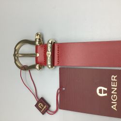 Aigner Damen Grtel Rot 90 cm Gürtel