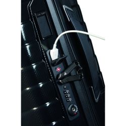 Samsonite Proxis 4-Rad Trolley 55 cm Schwarz Reise & Freizeit