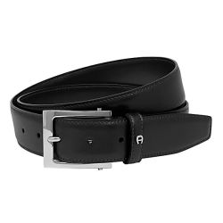 Aigner Herren Gürtel Basic Schwarz 