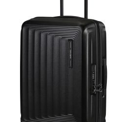 Samsonite 4-Rad Trolley 55 cm Erweiterbar Nuon Schwarz Reise & Freizeit