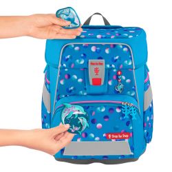 Step by Step Space Schulranzen Set 5-teilig Dolphin Finja