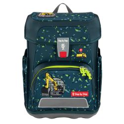 Step by Step Cloud Schulranzen Set 5-teilig Bagger Rocco