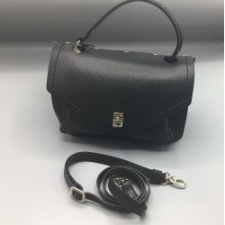 Plinio Visona Damen Handtasche Schwarz