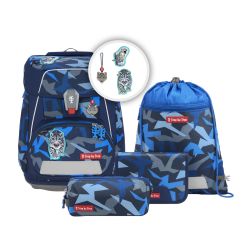 Step by Step Schulranzen Set 5-teilig Snow Leopard Arko