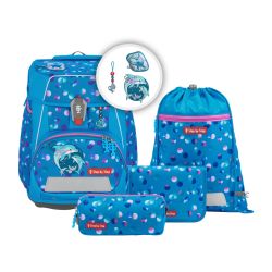 Step by Step Space Schulranzen Set 5-teilig Dolphin Finja