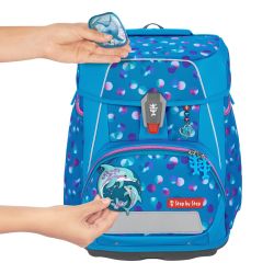 Step by Step Space Schulranzen Set 5-teilig Dolphin Finja