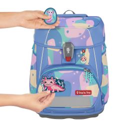 Step by Step Space Schulranzen Set 5-teilig Axolotl Sally