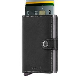 Secrid Miniwallet Schwarz Original Portmonees Herren