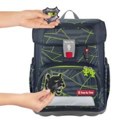 Step by Step Cloud Schulranzen Set 5-teilig Dark Cat Chiko