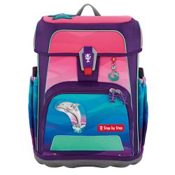 Step by Step Cloud Ocean Schulranzen Set 5-teilig Dolphin Lana