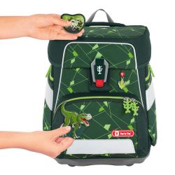 Step by Step Space Shine Schulranzen Set 5-teilig Dino Night Tyro