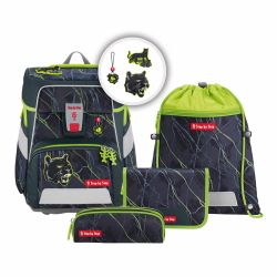 Step by Step Space Schulranzen Set 5-teilig Danger Cat Chiko