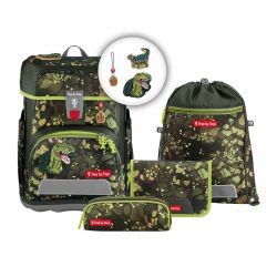 Step by Step Cloud Schulranzen Set 5-teilig Dino Torex