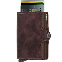 Secrid Twinwallet Chocolate Vintage Portmonees Herren