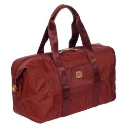 Brics X-Collection 2 in 1 faltbare Reisetasche Bordeaux