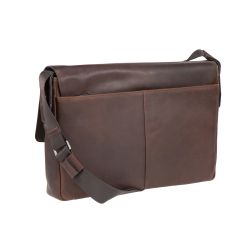 JOOP! Loreto Herren Messenger Janis SHF Dark Brown Business