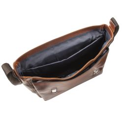 JOOP!  Herren Loreto Aktentasche Rindsleder Kreon Briefbag MHF Dark Brown