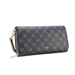 JOOP! Cortina 1.0 Damen Geldbrse Leyli zum Umhngen Dark Blue Damen Leder Neuheiten