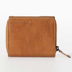 Aunts & Uncles Damen Geldbörse mit Überschlag Grandma`s Luxury Club Lotta Caramel