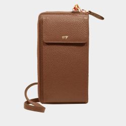 Braun Büffel Geldbörse mit Handyfach Asti Saddle Brown