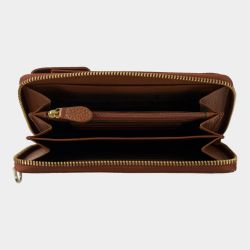 Braun Büffel Geldbörse mit Handyfach Asti Saddle Brown