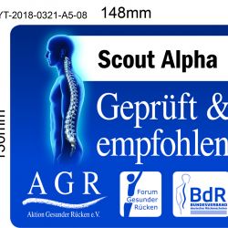 Scout Schulranzen Set 4-teilig Alpha Summer Green