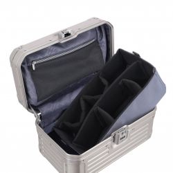 Travelite Beautycase Alu Next Silber