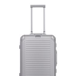 Travelite Next 4-Rad Trolley 55 cm Alu Silber Reise & Freizeit