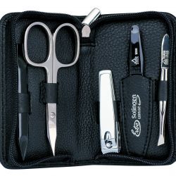 Becker Solingen Maniküre Set 5-teilig Siena Schwarz 