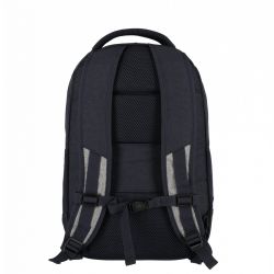 Travelite Basics Rucksack Melange Blau Grau Rucksäcke